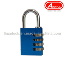 Solid Aluminium Alloy 3-4 Digits Combination Code Padlock (501)